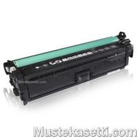HP CE270A musta laserkasetti uusioitu 13.500 sivua 650A Mustekasetti.com