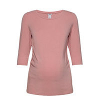 Top Mom Vira T-shirts & Tops Long-sleeved Vaaleanpunainen Lindex