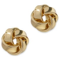 96324-07 PEARLS FOR GIRLS Mini Knot Gold Earring 1 set, PFG Stockholm