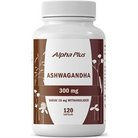Alpha Plus Ashwagandha 120 kapselia