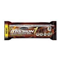 Mission1 Baked Protein Bar, 60g, Chocolate Brownie, MuscleTech