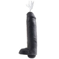 King Cock - Squirtting Cock with Balls 11", King cock