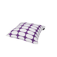 Mette Ditmer Ellipse-tyynynpäällinen, 45 x 45 cm violettivalkoinen, Mette Ditmer