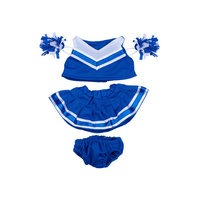 Sininen cheerleader-puku, 40 cm, Teddy Mountain