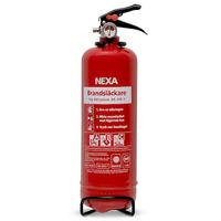Jauhesammutin Punainen 1 kg 8A, Nexa Fire & Safety